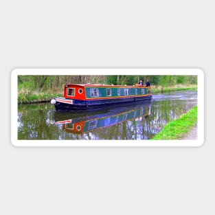 Canal Barge II Sticker